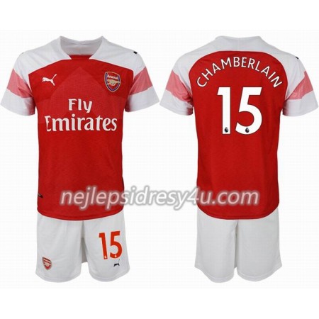 Fotbalový Dres Arsenal CHAMBERLAIN 15 Dětské Domácí 2018/19